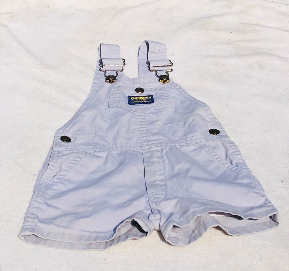 VINTAGE OSHKOSH B'GOSH KIDS OVERALL SIZE  12/24M